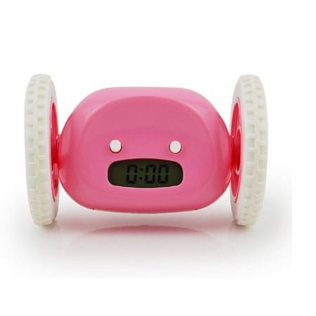 CCOCC Alarm Clock for Heavy Sleepers, Annoying Rolling Alarm Clocks for Bedrooms, Jumping Table Clock for Waking Up Easily