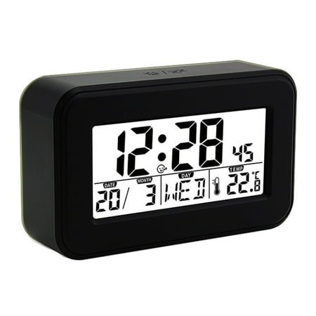 Digital Alarm Clocks for Bedrooms, Loud Alarm Clock for Heavy Sleepers, Large LED Display for Kids, Snooze Supported,Easy To Use, Battery Opreated