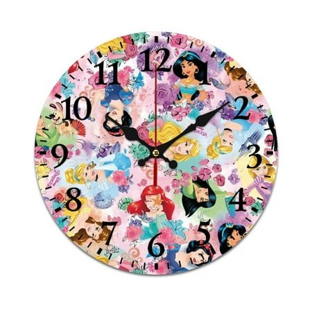 Disney Princess wall clocks battery operated decorative 30cm/11.8in