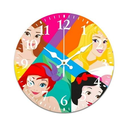 Disney Princess wall clocks battery operated decorative 30cm/11.8in