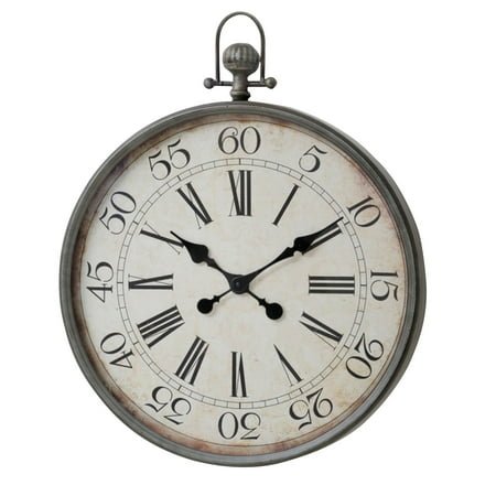 Hill Interiors Pocket Watch Wall Clock