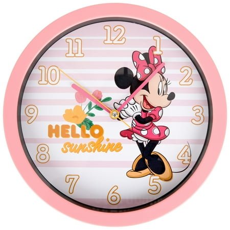 Minnie Mouse Hello Sunshine 10 Wall Clock