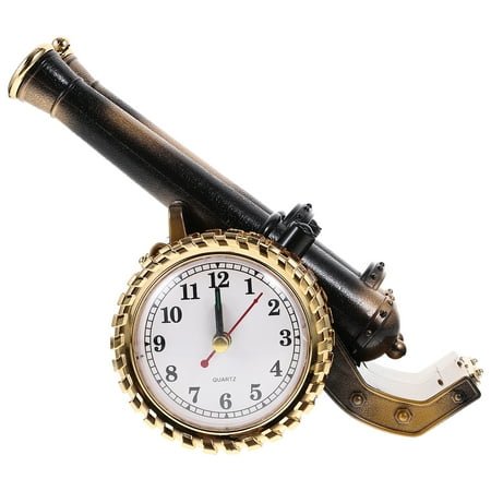 PATKAW Desk Alarm Cannon Precise Cannon Mechanical Alarm Clock Graduation Gift Cannon Clock