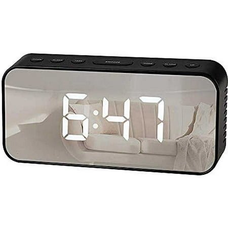 RCA RCD300BKA Alarm Clock, Black