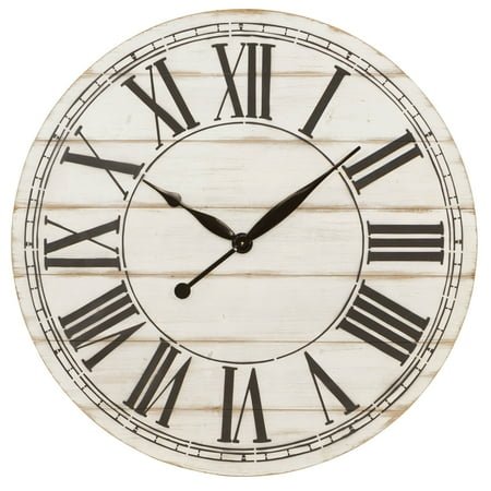 Renata Oversize Shiplap Wall Clock