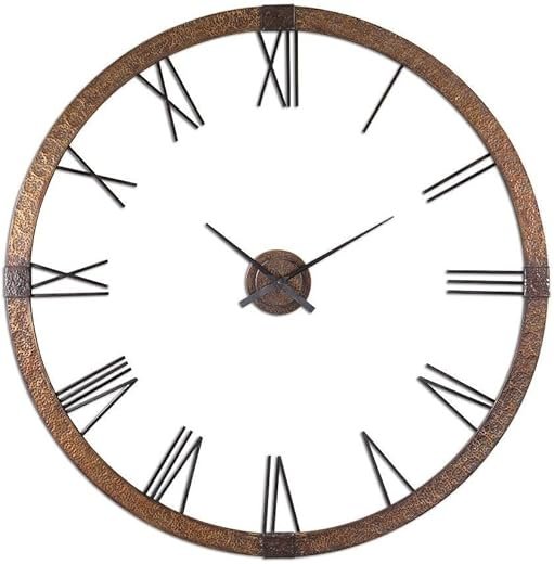 Uttermost Amarion 60" Wide Oversize Wall Clock