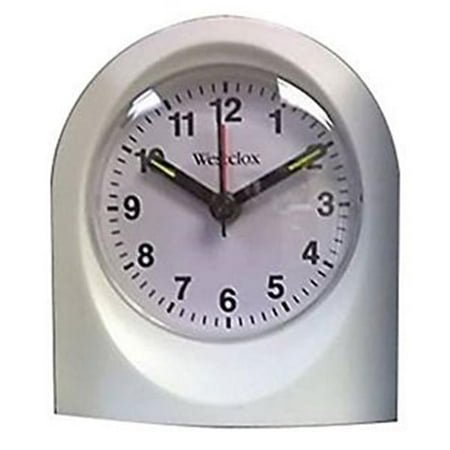 Westclox 47312B Quartz Alarm Clock, Black